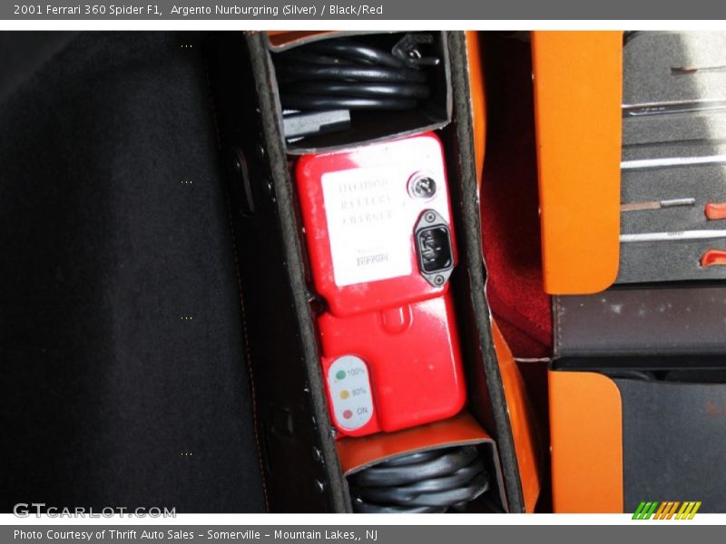 Argento Nurburgring (Silver) / Black/Red 2001 Ferrari 360 Spider F1