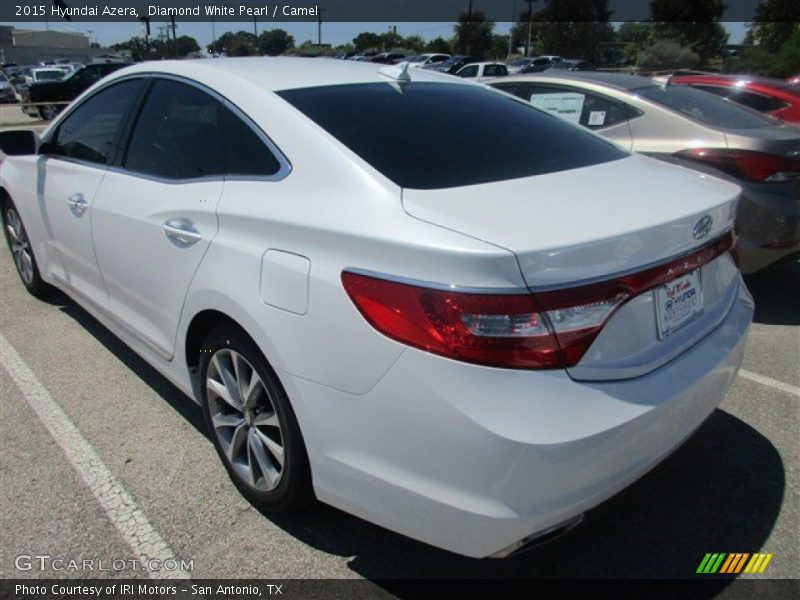 Diamond White Pearl / Camel 2015 Hyundai Azera