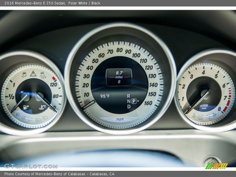  2016 E 350 Sedan 350 Sedan Gauges