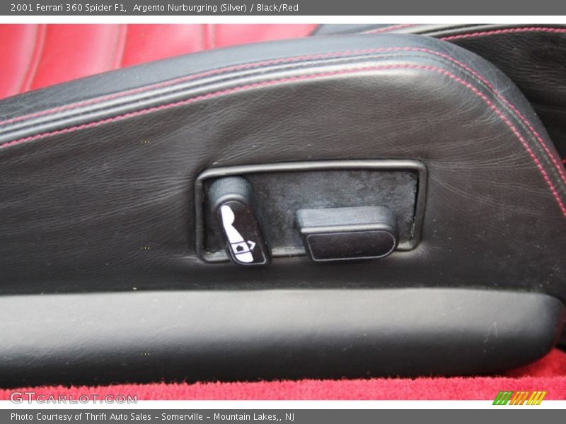 Argento Nurburgring (Silver) / Black/Red 2001 Ferrari 360 Spider F1