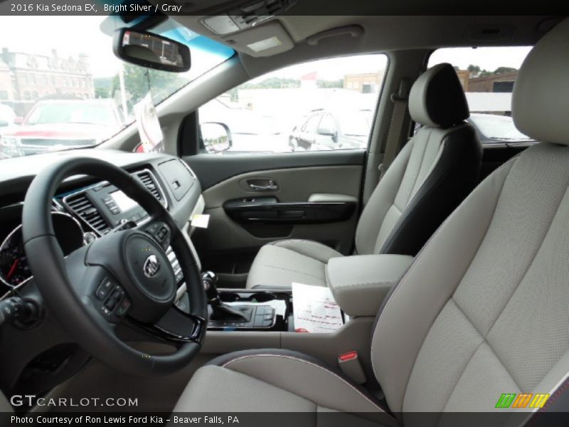 Front Seat of 2016 Sedona EX