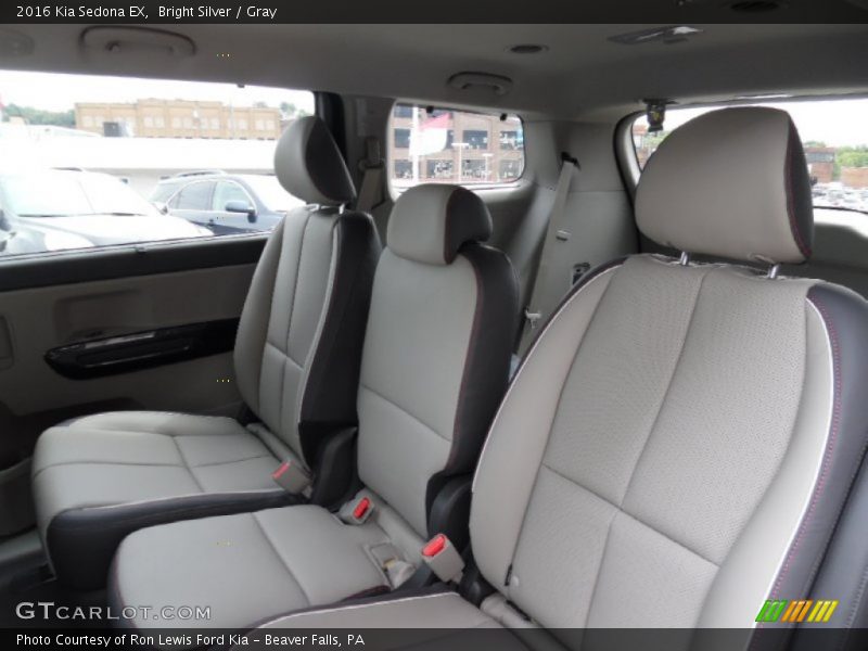 Rear Seat of 2016 Sedona EX