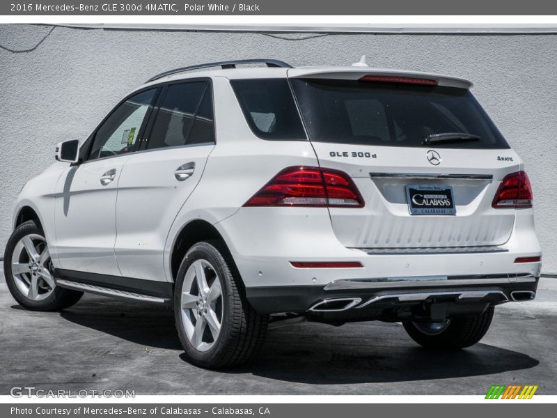 Polar White / Black 2016 Mercedes-Benz GLE 300d 4MATIC