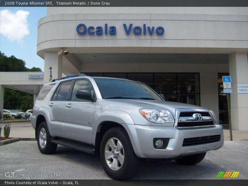 Titanium Metallic / Stone Gray 2008 Toyota 4Runner SR5
