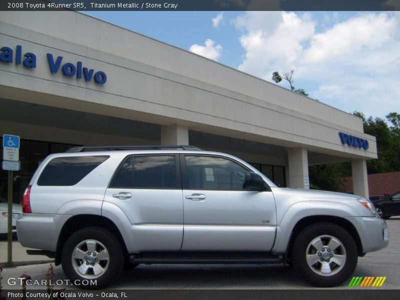 Titanium Metallic / Stone Gray 2008 Toyota 4Runner SR5