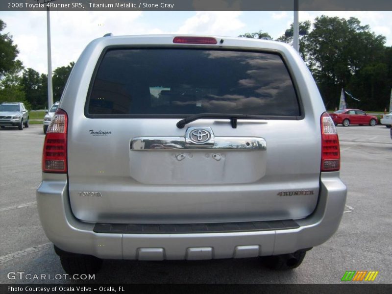Titanium Metallic / Stone Gray 2008 Toyota 4Runner SR5