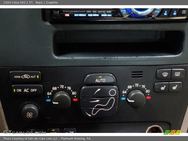 Black / Graphite 2004 Volvo S60 2.5T