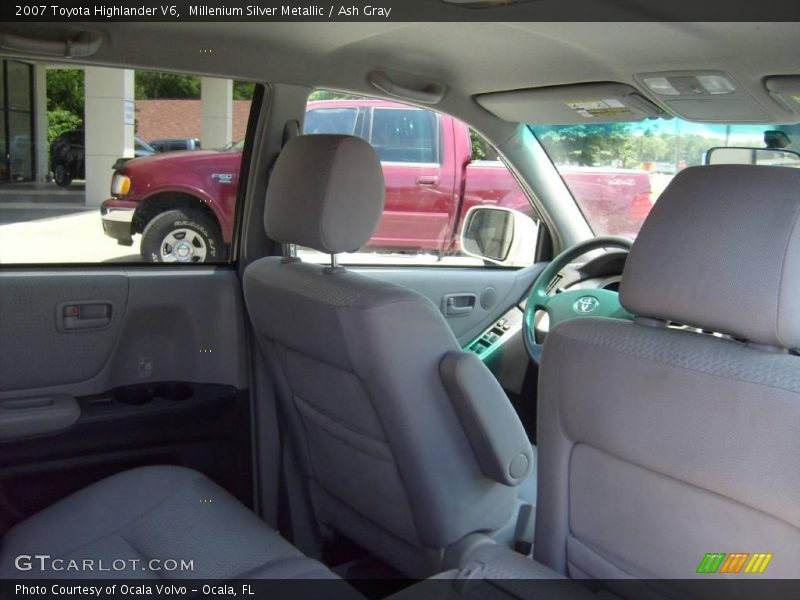 Millenium Silver Metallic / Ash Gray 2007 Toyota Highlander V6