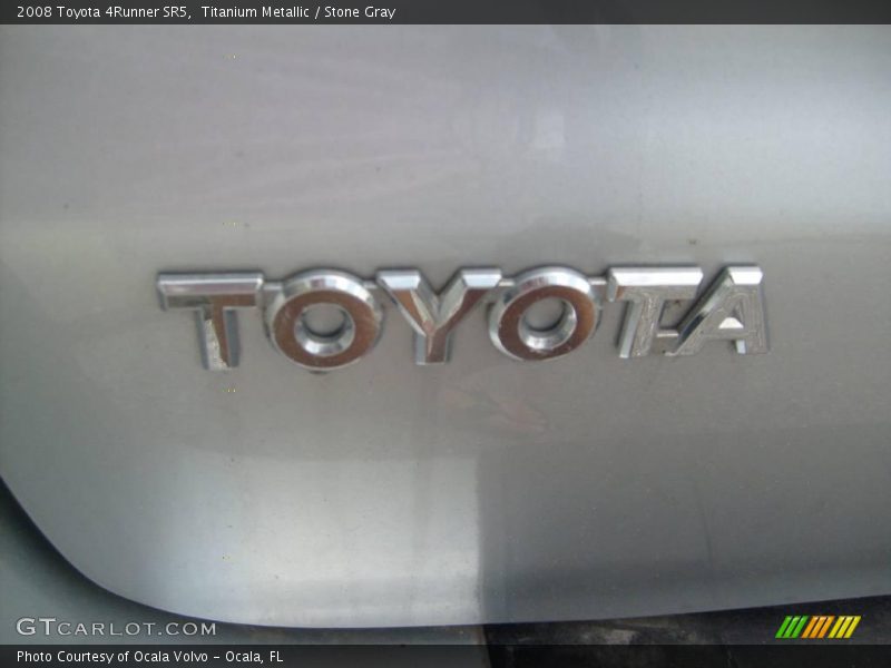 Titanium Metallic / Stone Gray 2008 Toyota 4Runner SR5