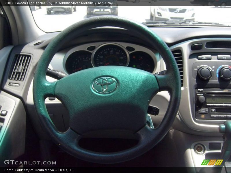 Millenium Silver Metallic / Ash Gray 2007 Toyota Highlander V6
