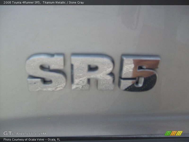 Titanium Metallic / Stone Gray 2008 Toyota 4Runner SR5