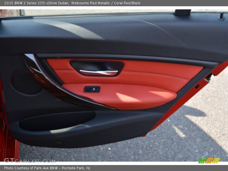 Melbourne Red Metallic / Coral Red/Black 2015 BMW 3 Series 335i xDrive Sedan