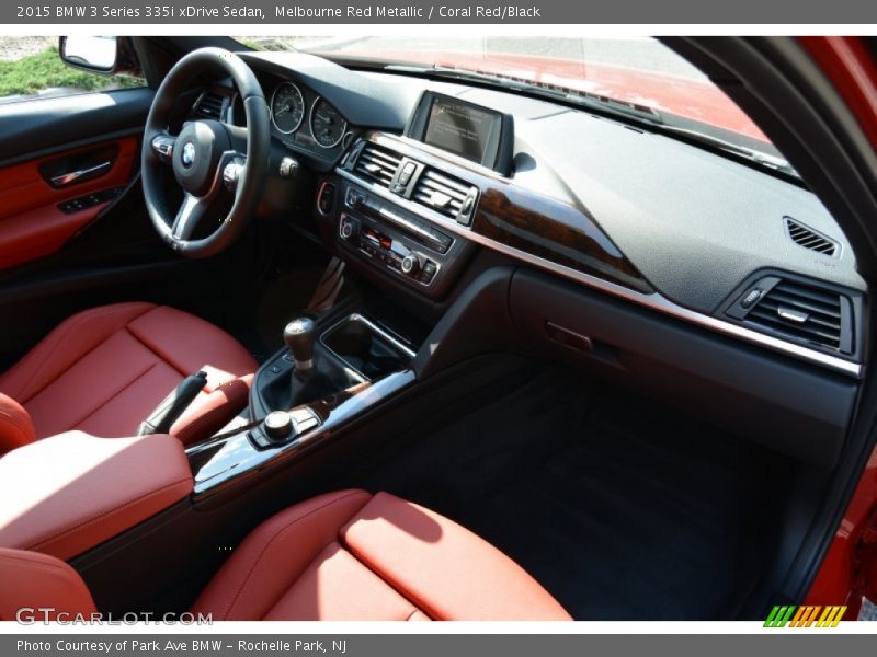 Melbourne Red Metallic / Coral Red/Black 2015 BMW 3 Series 335i xDrive Sedan