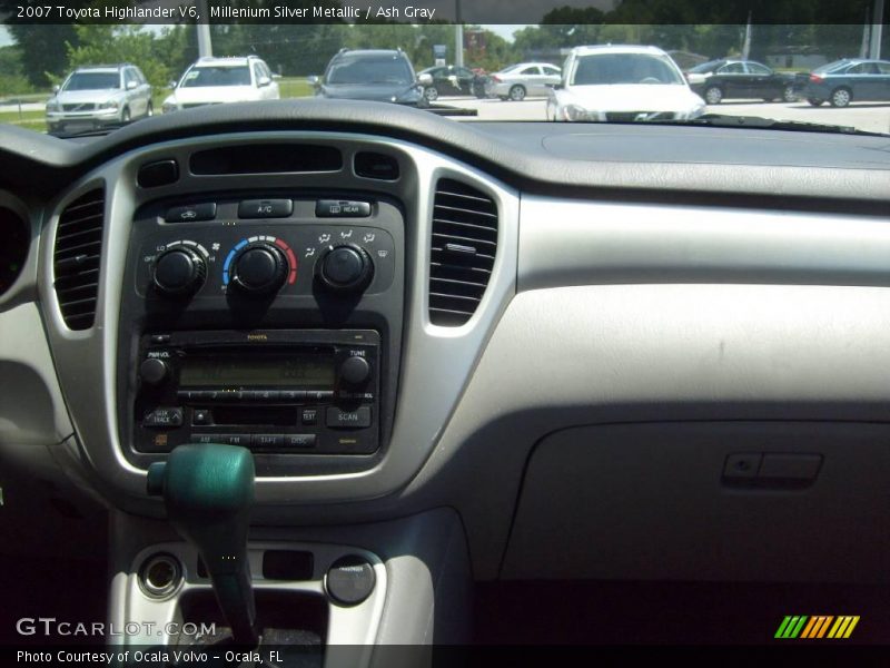 Millenium Silver Metallic / Ash Gray 2007 Toyota Highlander V6