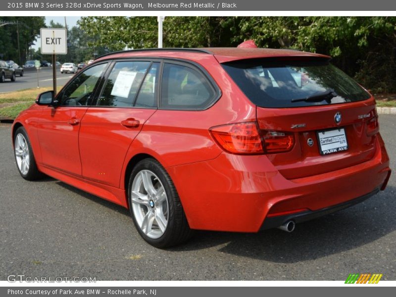 Melbourne Red Metallic / Black 2015 BMW 3 Series 328d xDrive Sports Wagon