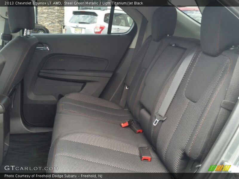 Steel Green Metallic / Light Titanium/Jet Black 2013 Chevrolet Equinox LT AWD