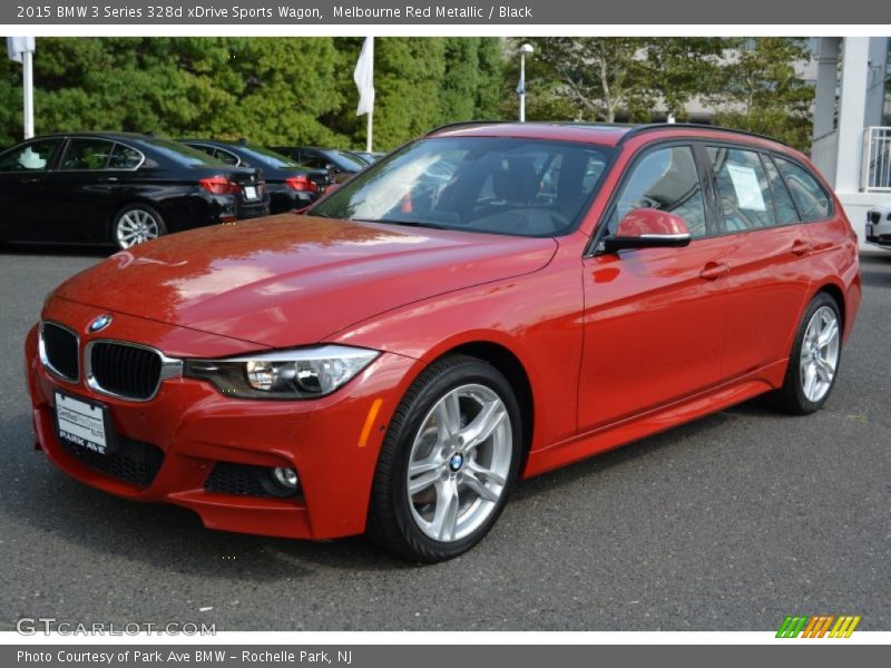Front 3/4 View of 2015 3 Series 328d xDrive Sports Wagon