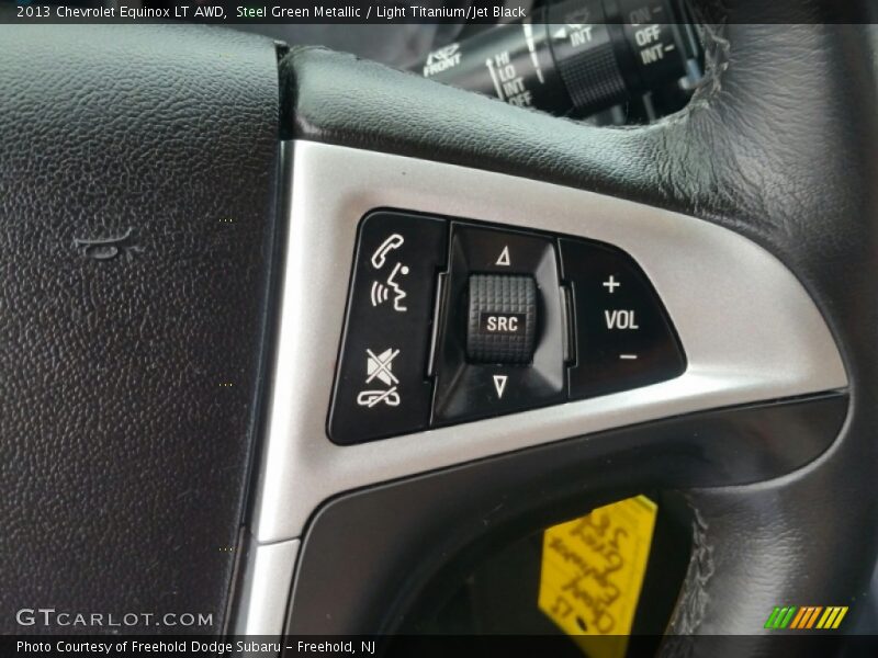 Steel Green Metallic / Light Titanium/Jet Black 2013 Chevrolet Equinox LT AWD
