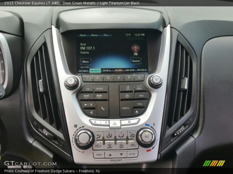 Steel Green Metallic / Light Titanium/Jet Black 2013 Chevrolet Equinox LT AWD
