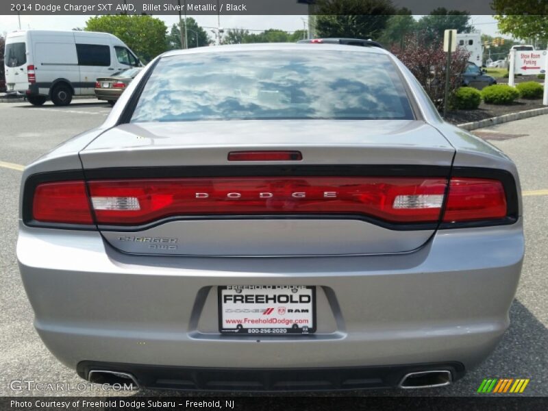 Billet Silver Metallic / Black 2014 Dodge Charger SXT AWD
