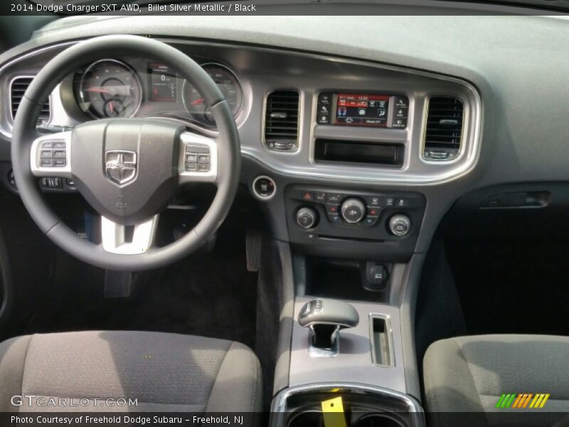 Billet Silver Metallic / Black 2014 Dodge Charger SXT AWD