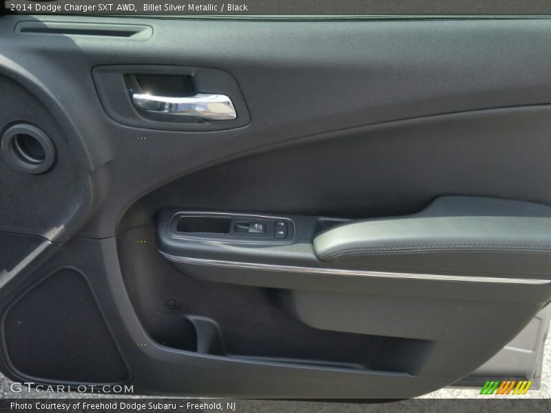 Billet Silver Metallic / Black 2014 Dodge Charger SXT AWD