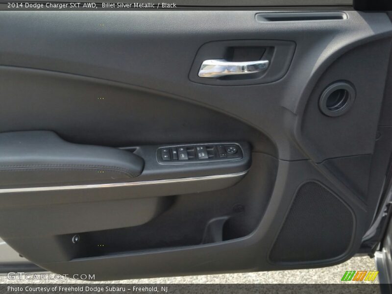 Billet Silver Metallic / Black 2014 Dodge Charger SXT AWD