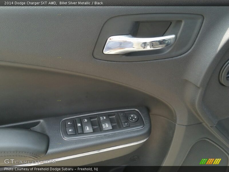 Billet Silver Metallic / Black 2014 Dodge Charger SXT AWD