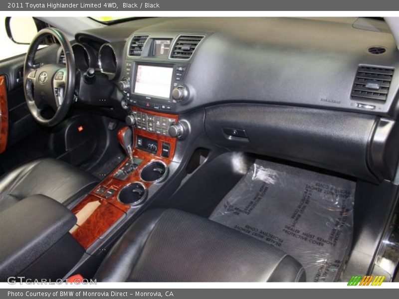 Black / Black 2011 Toyota Highlander Limited 4WD