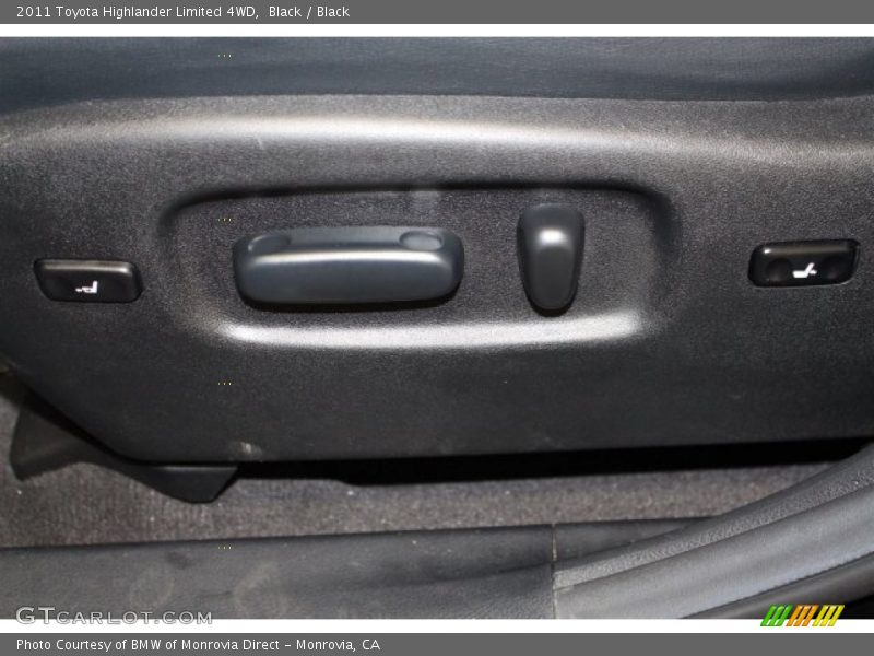 Black / Black 2011 Toyota Highlander Limited 4WD