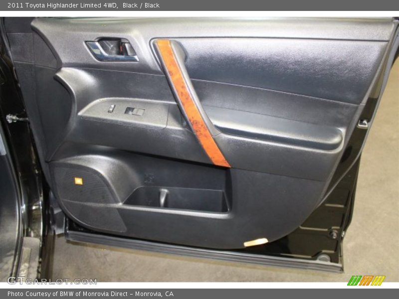 Black / Black 2011 Toyota Highlander Limited 4WD