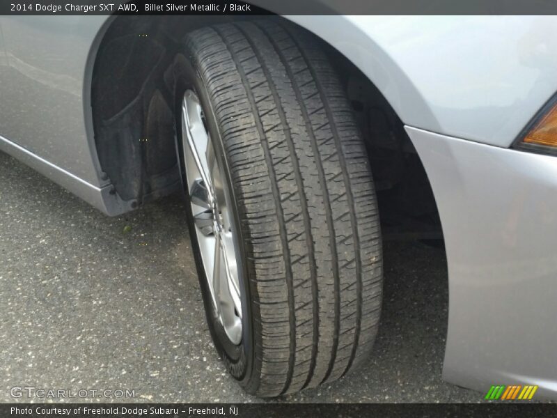 Billet Silver Metallic / Black 2014 Dodge Charger SXT AWD