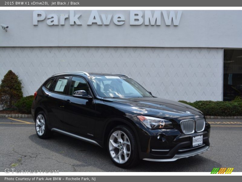 Jet Black / Black 2015 BMW X1 xDrive28i