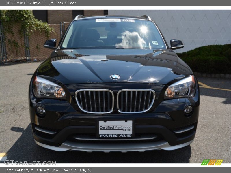 Jet Black / Black 2015 BMW X1 xDrive28i