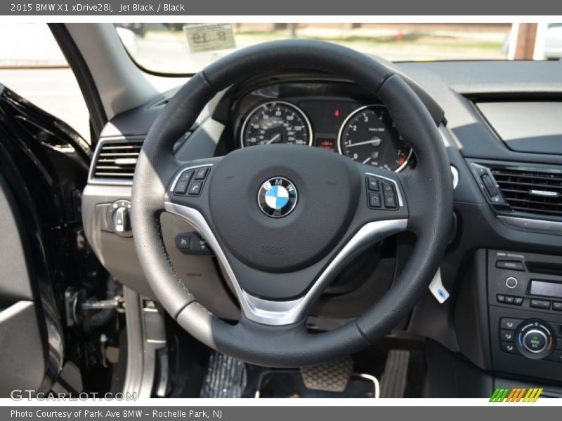 Jet Black / Black 2015 BMW X1 xDrive28i