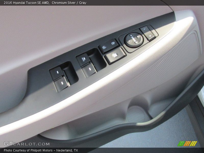 Chromium Silver / Gray 2016 Hyundai Tucson SE AWD