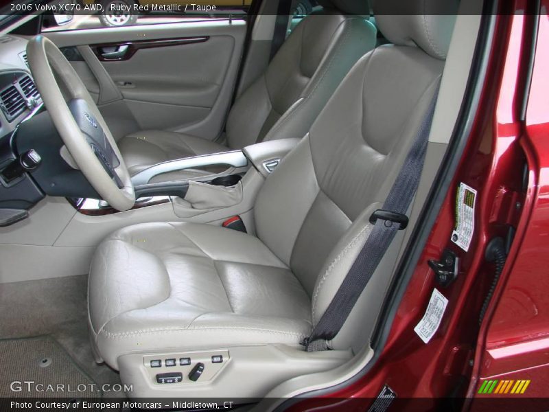 Ruby Red Metallic / Taupe 2006 Volvo XC70 AWD