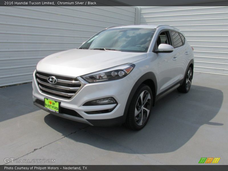 Chromium Silver / Black 2016 Hyundai Tucson Limited