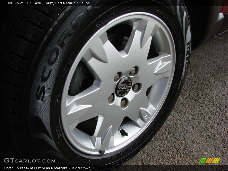 Ruby Red Metallic / Taupe 2006 Volvo XC70 AWD