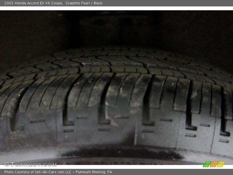 Graphite Pearl / Black 2003 Honda Accord EX V6 Coupe