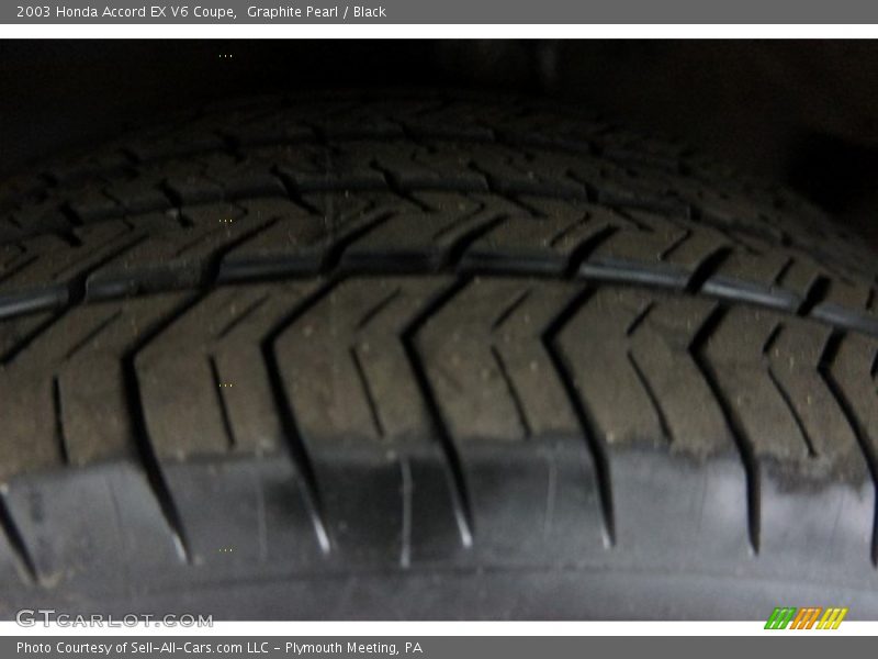 Graphite Pearl / Black 2003 Honda Accord EX V6 Coupe