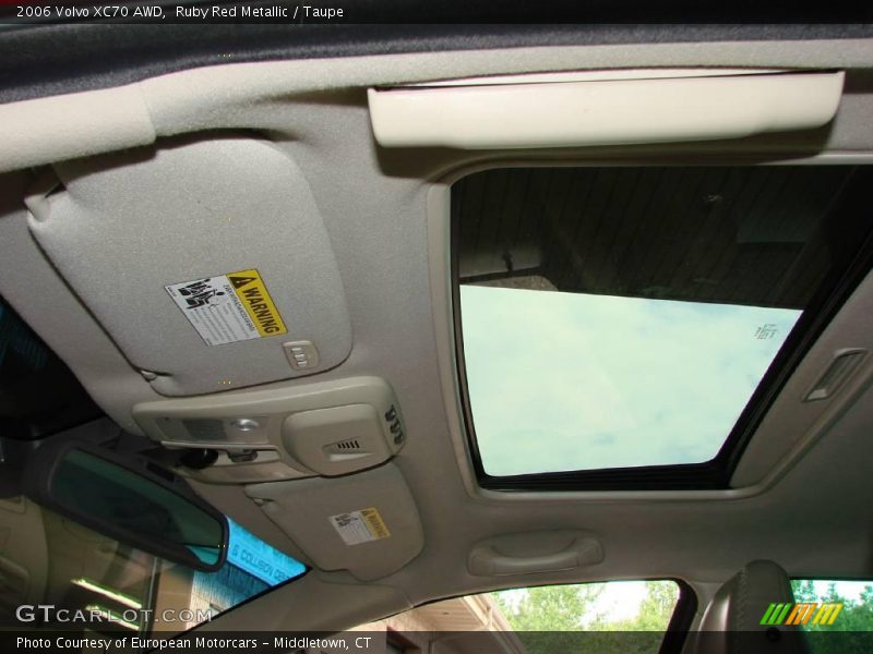 Ruby Red Metallic / Taupe 2006 Volvo XC70 AWD