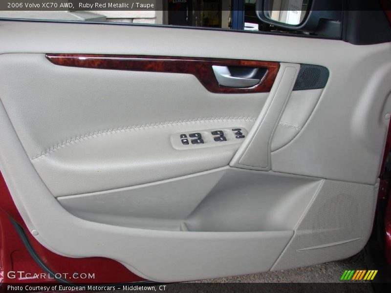 Ruby Red Metallic / Taupe 2006 Volvo XC70 AWD