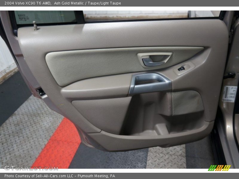 Ash Gold Metallic / Taupe/Light Taupe 2004 Volvo XC90 T6 AWD