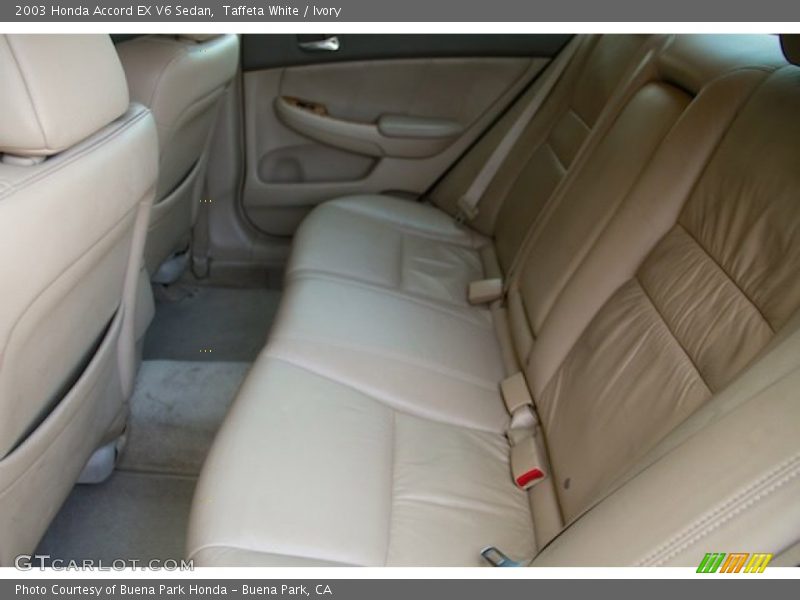 Taffeta White / Ivory 2003 Honda Accord EX V6 Sedan