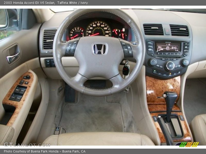 Taffeta White / Ivory 2003 Honda Accord EX V6 Sedan