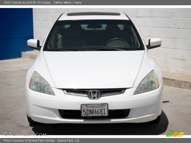 Taffeta White / Ivory 2003 Honda Accord EX V6 Sedan