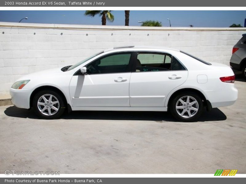 Taffeta White / Ivory 2003 Honda Accord EX V6 Sedan