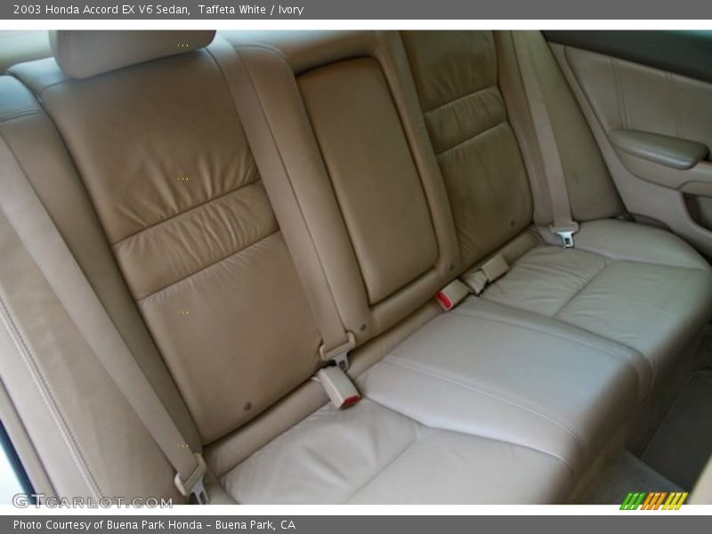 Taffeta White / Ivory 2003 Honda Accord EX V6 Sedan