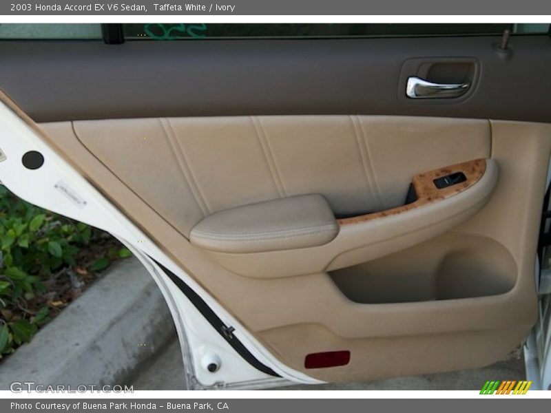 Taffeta White / Ivory 2003 Honda Accord EX V6 Sedan